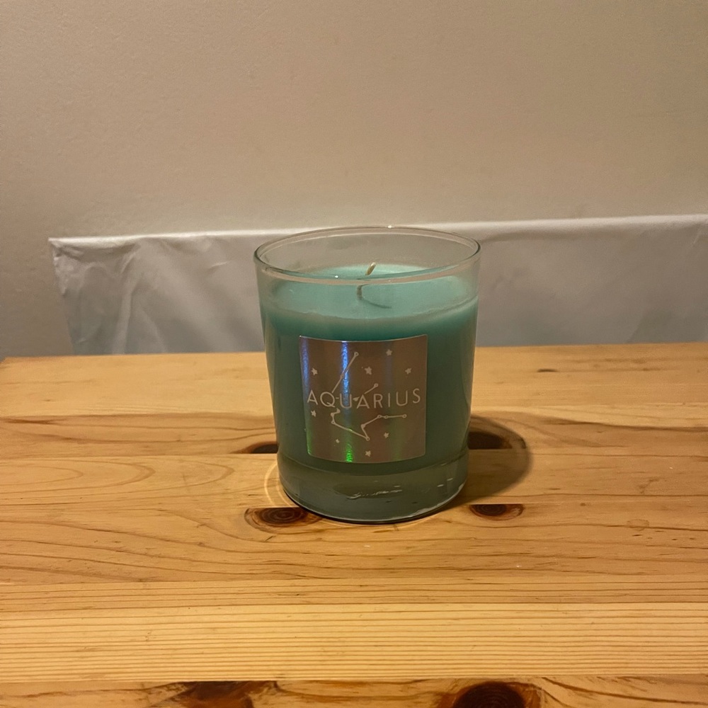 Aquarius Candle